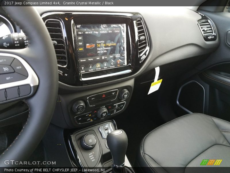 Granite Crystal Metallic / Black 2017 Jeep Compass Limited 4x4