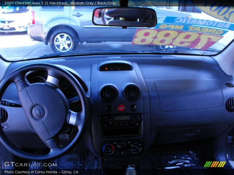 Medium Gray / Black/Gray 2007 Chevrolet Aveo 5 LS Hatchback