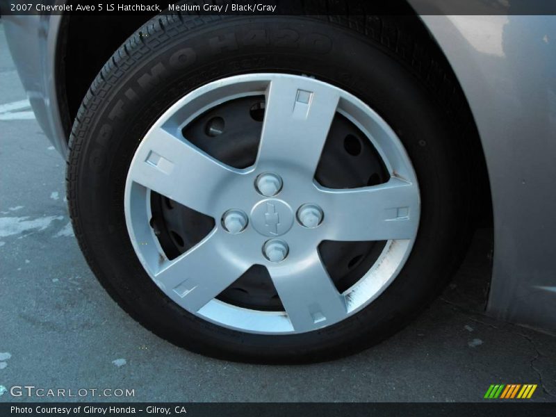 Medium Gray / Black/Gray 2007 Chevrolet Aveo 5 LS Hatchback