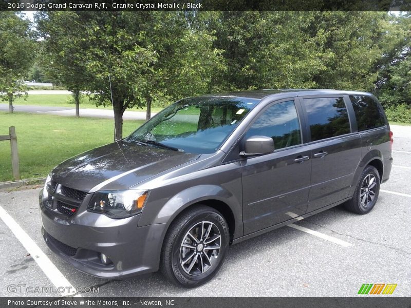 Granite Crystal Metallic / Black 2016 Dodge Grand Caravan R/T