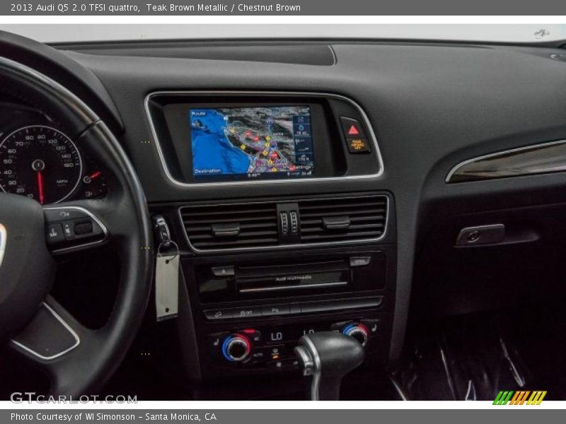 Teak Brown Metallic / Chestnut Brown 2013 Audi Q5 2.0 TFSI quattro