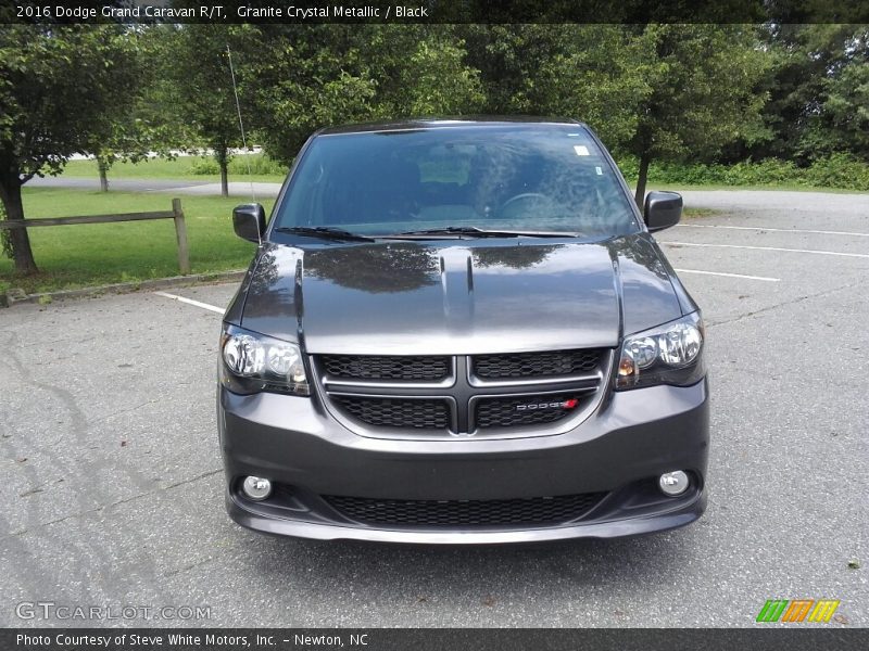 Granite Crystal Metallic / Black 2016 Dodge Grand Caravan R/T