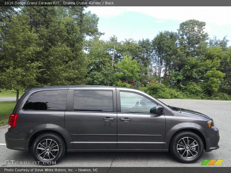 Granite Crystal Metallic / Black 2016 Dodge Grand Caravan R/T
