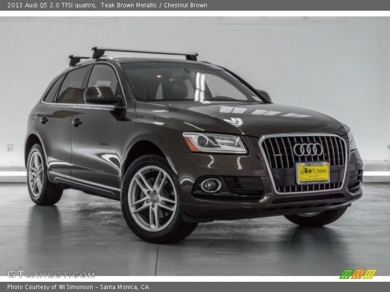 Teak Brown Metallic / Chestnut Brown 2013 Audi Q5 2.0 TFSI quattro