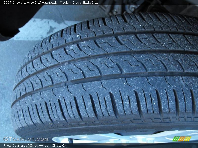 Medium Gray / Black/Gray 2007 Chevrolet Aveo 5 LS Hatchback