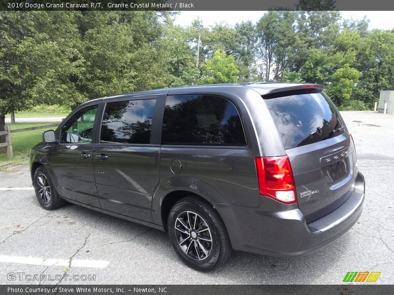 Granite Crystal Metallic / Black 2016 Dodge Grand Caravan R/T