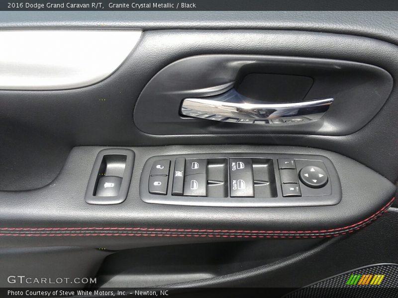 Granite Crystal Metallic / Black 2016 Dodge Grand Caravan R/T