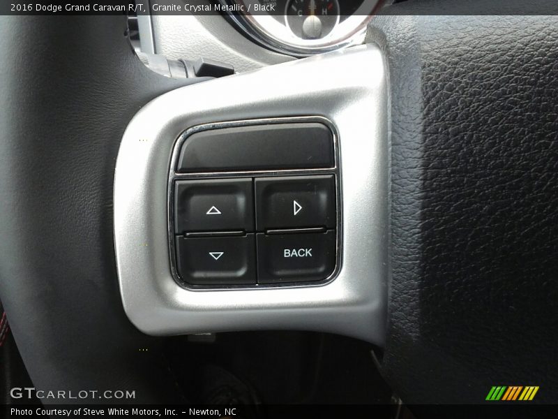Granite Crystal Metallic / Black 2016 Dodge Grand Caravan R/T