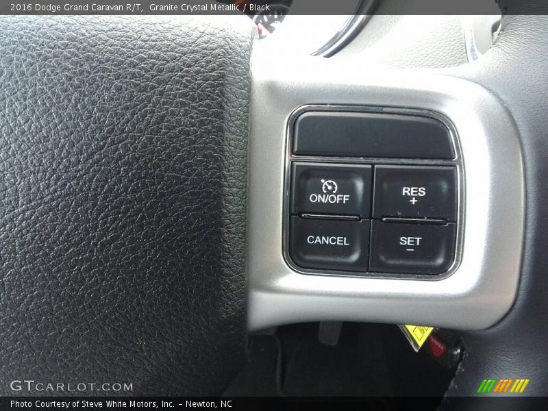 Granite Crystal Metallic / Black 2016 Dodge Grand Caravan R/T