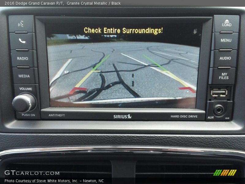 Granite Crystal Metallic / Black 2016 Dodge Grand Caravan R/T