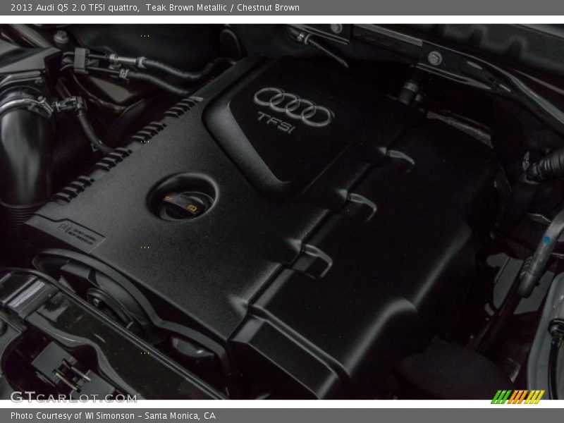 Teak Brown Metallic / Chestnut Brown 2013 Audi Q5 2.0 TFSI quattro