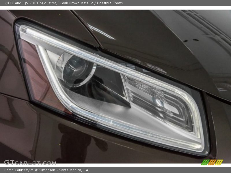 Teak Brown Metallic / Chestnut Brown 2013 Audi Q5 2.0 TFSI quattro