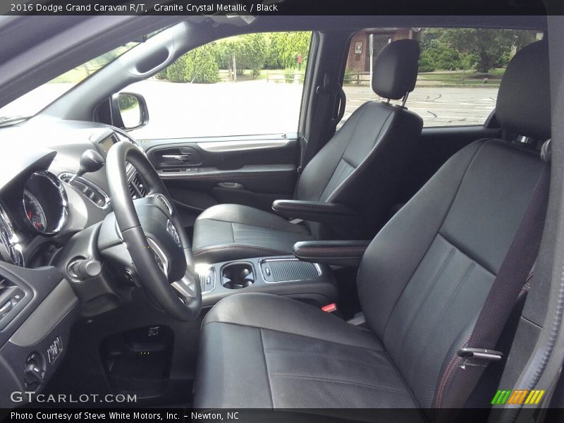 Granite Crystal Metallic / Black 2016 Dodge Grand Caravan R/T