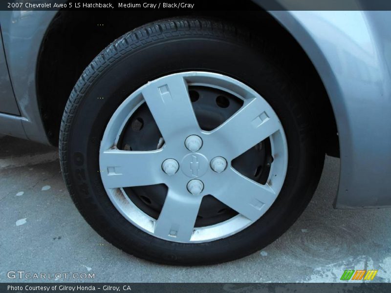 Medium Gray / Black/Gray 2007 Chevrolet Aveo 5 LS Hatchback