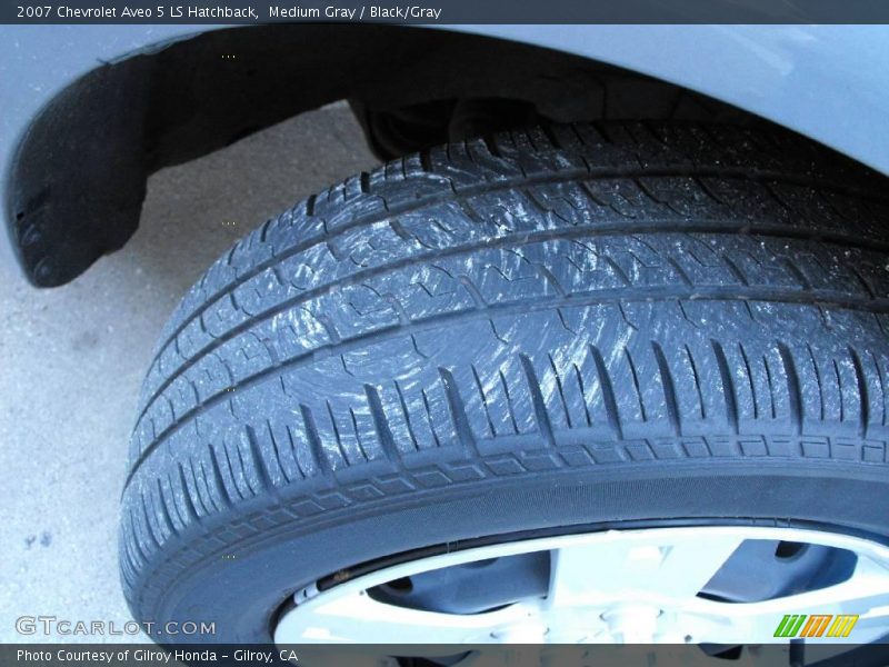 Medium Gray / Black/Gray 2007 Chevrolet Aveo 5 LS Hatchback