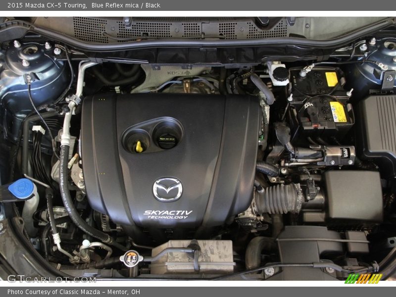 Blue Reflex mica / Black 2015 Mazda CX-5 Touring