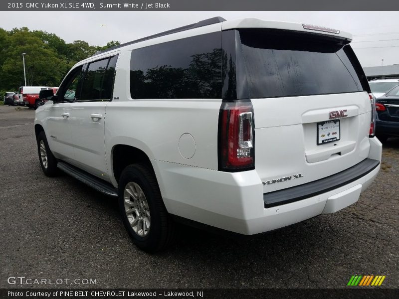 Summit White / Jet Black 2015 GMC Yukon XL SLE 4WD