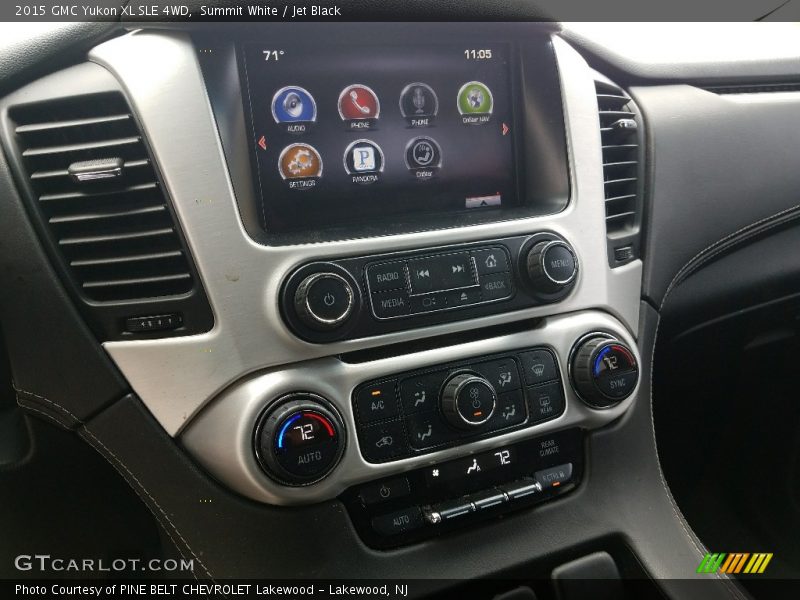 Summit White / Jet Black 2015 GMC Yukon XL SLE 4WD