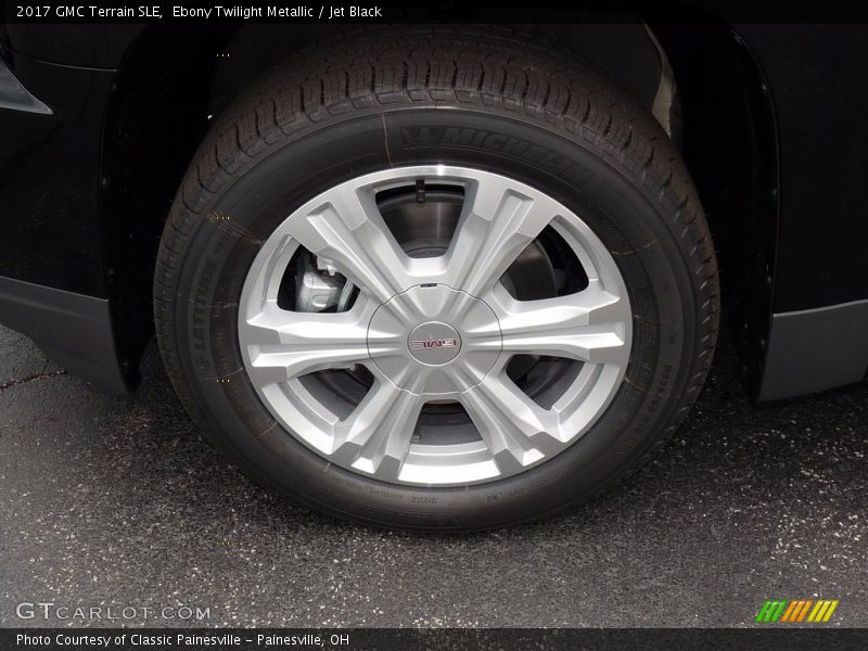 Ebony Twilight Metallic / Jet Black 2017 GMC Terrain SLE