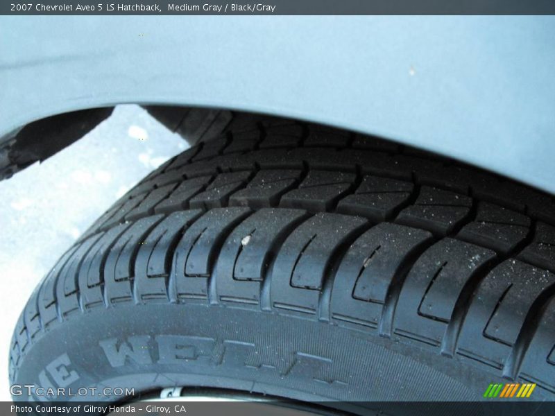 Medium Gray / Black/Gray 2007 Chevrolet Aveo 5 LS Hatchback