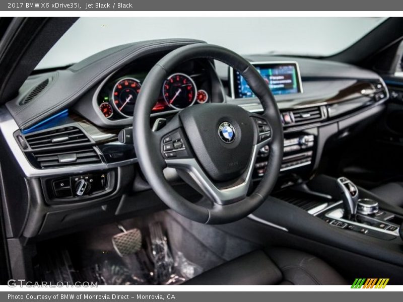 Jet Black / Black 2017 BMW X6 xDrive35i
