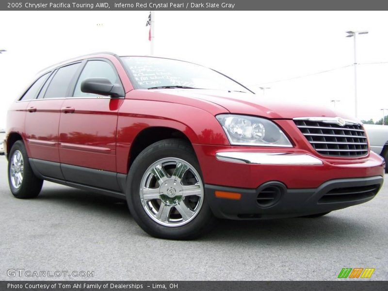 Inferno Red Crystal Pearl / Dark Slate Gray 2005 Chrysler Pacifica Touring AWD