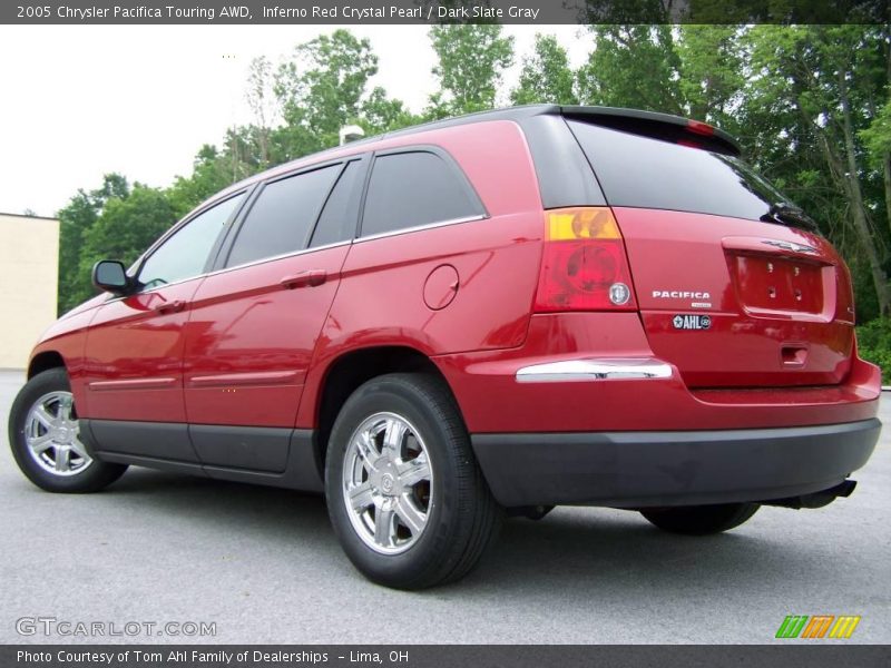 Inferno Red Crystal Pearl / Dark Slate Gray 2005 Chrysler Pacifica Touring AWD