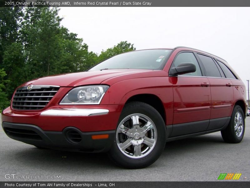 Inferno Red Crystal Pearl / Dark Slate Gray 2005 Chrysler Pacifica Touring AWD