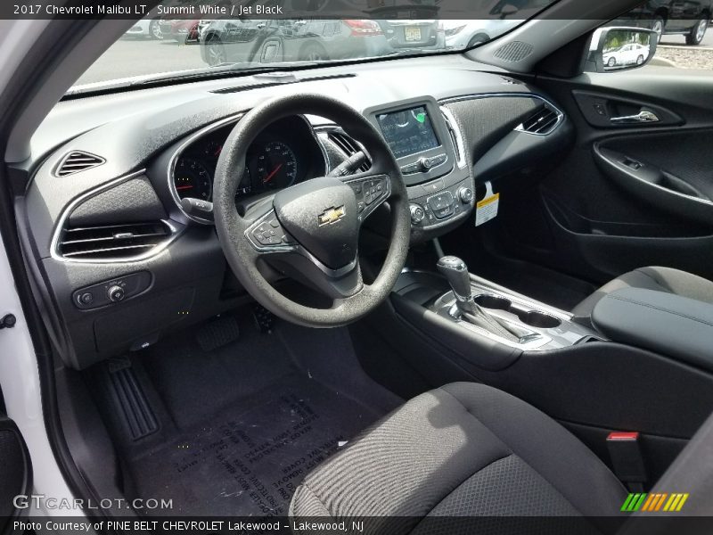 Summit White / Jet Black 2017 Chevrolet Malibu LT