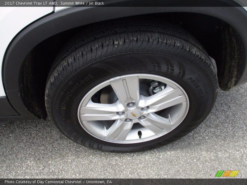 Summit White / Jet Black 2017 Chevrolet Trax LT AWD