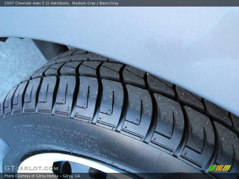 Medium Gray / Black/Gray 2007 Chevrolet Aveo 5 LS Hatchback