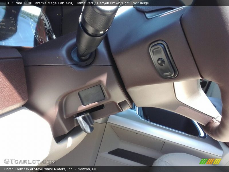 Controls of 2017 3500 Laramie Mega Cab 4x4