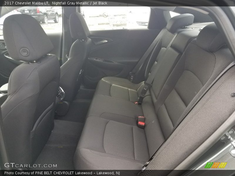 Nightfall Gray Metallic / Jet Black 2017 Chevrolet Malibu LT
