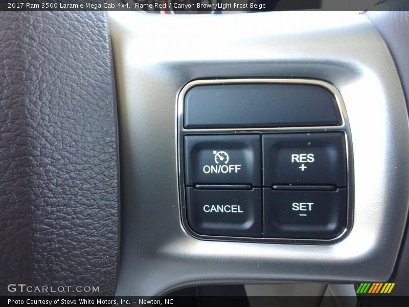 Controls of 2017 3500 Laramie Mega Cab 4x4