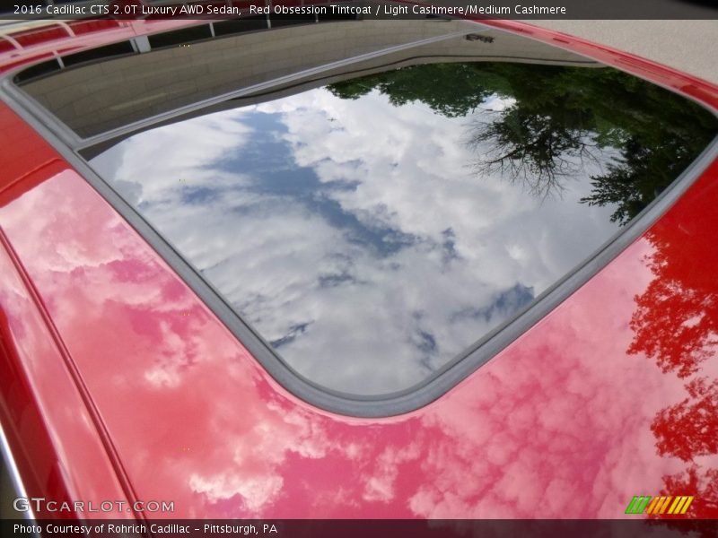 Red Obsession Tintcoat / Light Cashmere/Medium Cashmere 2016 Cadillac CTS 2.0T Luxury AWD Sedan