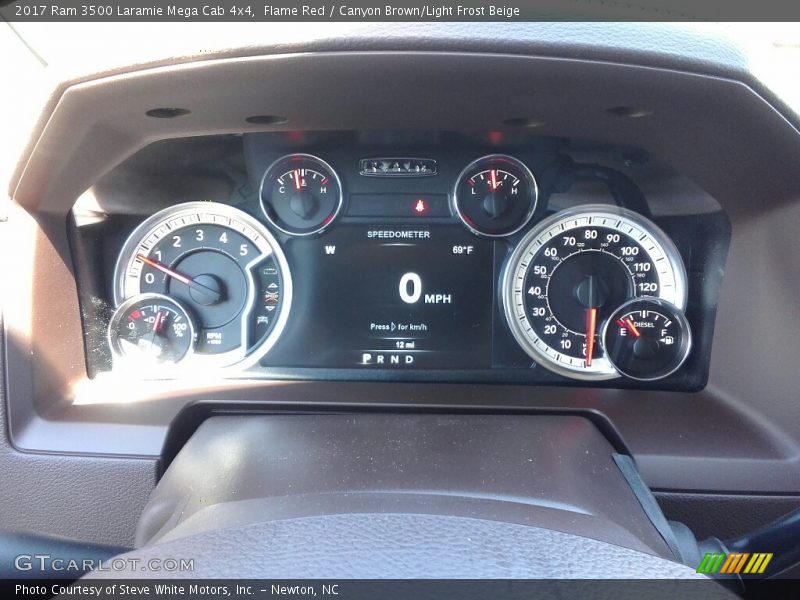  2017 3500 Laramie Mega Cab 4x4 Laramie Mega Cab 4x4 Gauges