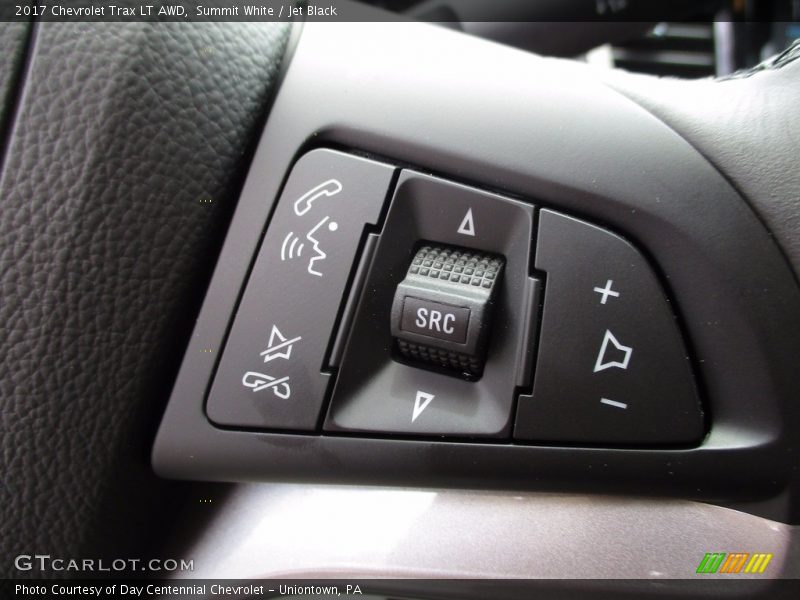Summit White / Jet Black 2017 Chevrolet Trax LT AWD