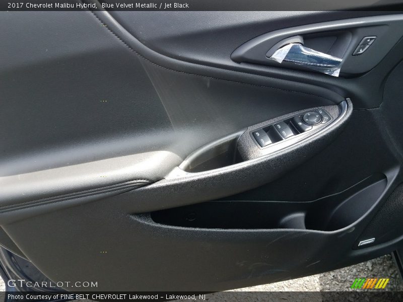 Blue Velvet Metallic / Jet Black 2017 Chevrolet Malibu Hybrid