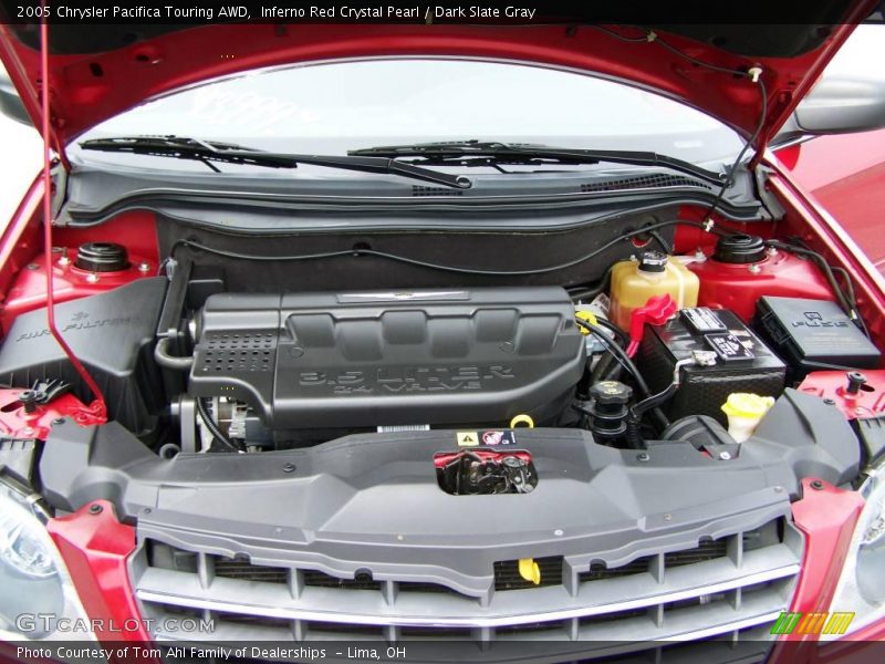 Inferno Red Crystal Pearl / Dark Slate Gray 2005 Chrysler Pacifica Touring AWD