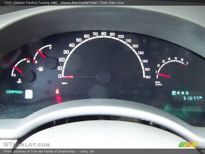 Inferno Red Crystal Pearl / Dark Slate Gray 2005 Chrysler Pacifica Touring AWD