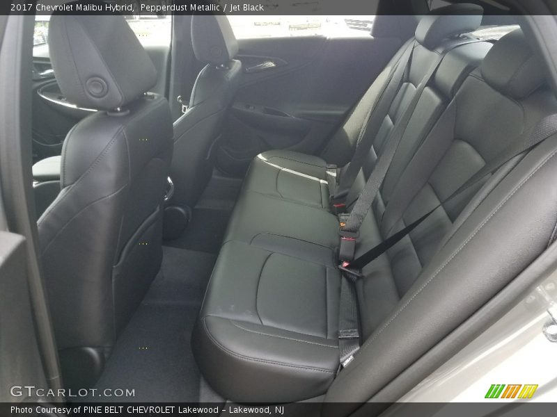 Pepperdust Metallic / Jet Black 2017 Chevrolet Malibu Hybrid