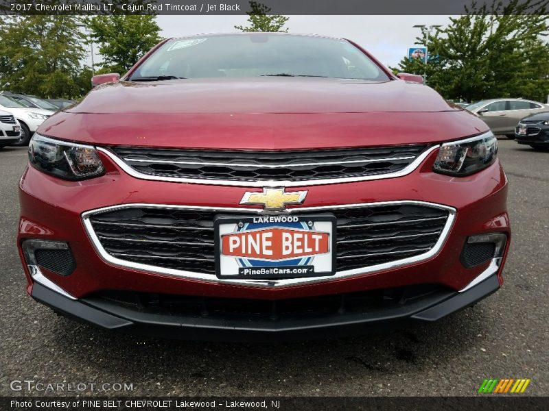Cajun Red Tintcoat / Jet Black 2017 Chevrolet Malibu LT