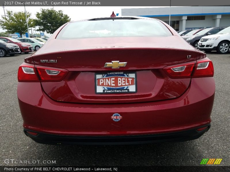 Cajun Red Tintcoat / Jet Black 2017 Chevrolet Malibu LT