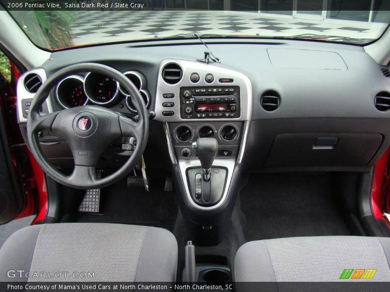 Salsa Dark Red / Slate Gray 2006 Pontiac Vibe
