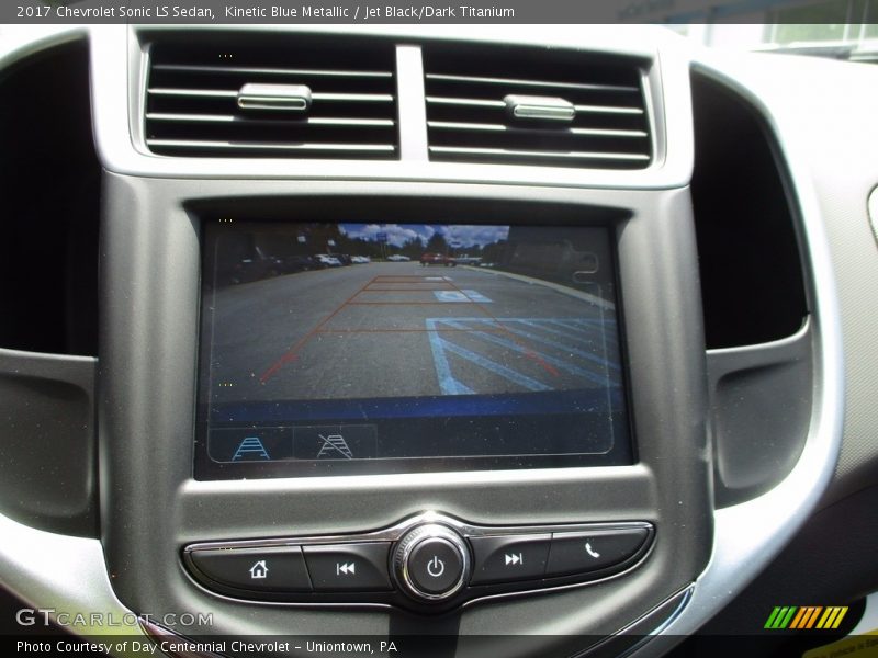 Kinetic Blue Metallic / Jet Black/Dark Titanium 2017 Chevrolet Sonic LS Sedan