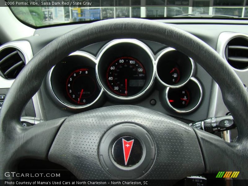 Salsa Dark Red / Slate Gray 2006 Pontiac Vibe