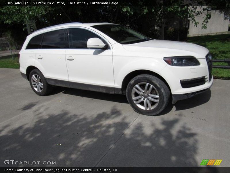 Calla White / Cardamom Beige 2009 Audi Q7 3.6 Premium quattro