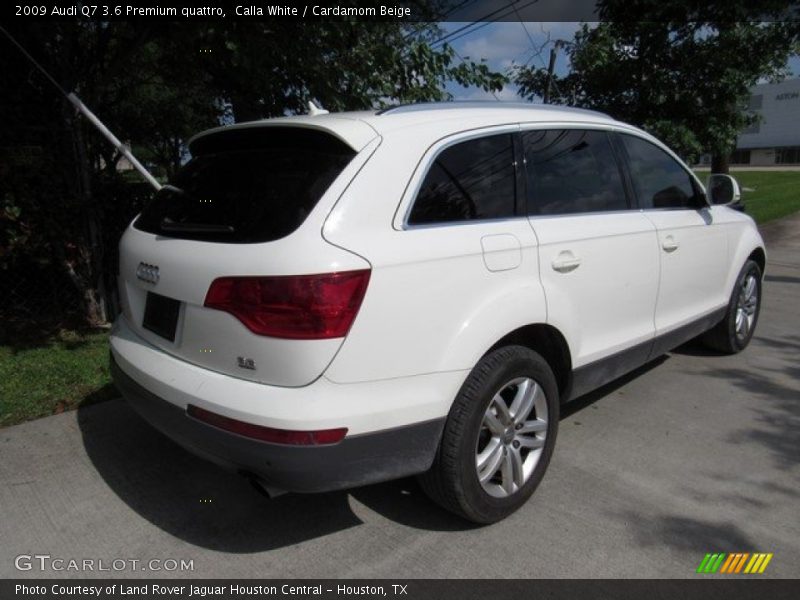 Calla White / Cardamom Beige 2009 Audi Q7 3.6 Premium quattro