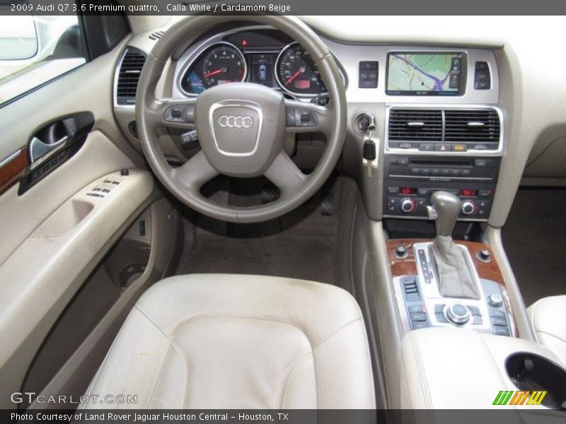 Calla White / Cardamom Beige 2009 Audi Q7 3.6 Premium quattro