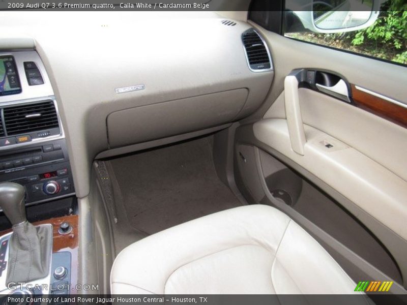 Calla White / Cardamom Beige 2009 Audi Q7 3.6 Premium quattro